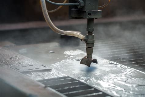 cutting sheet metal with water jet|water jet cutting pressure.